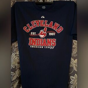 Cleveland Indians Navy T-Shirt